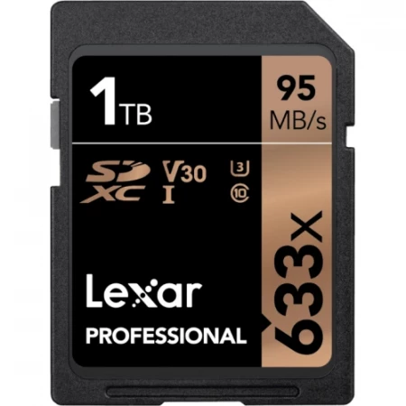 Lexar 1TB Professional 633x SDXC UHS-I Memory Card